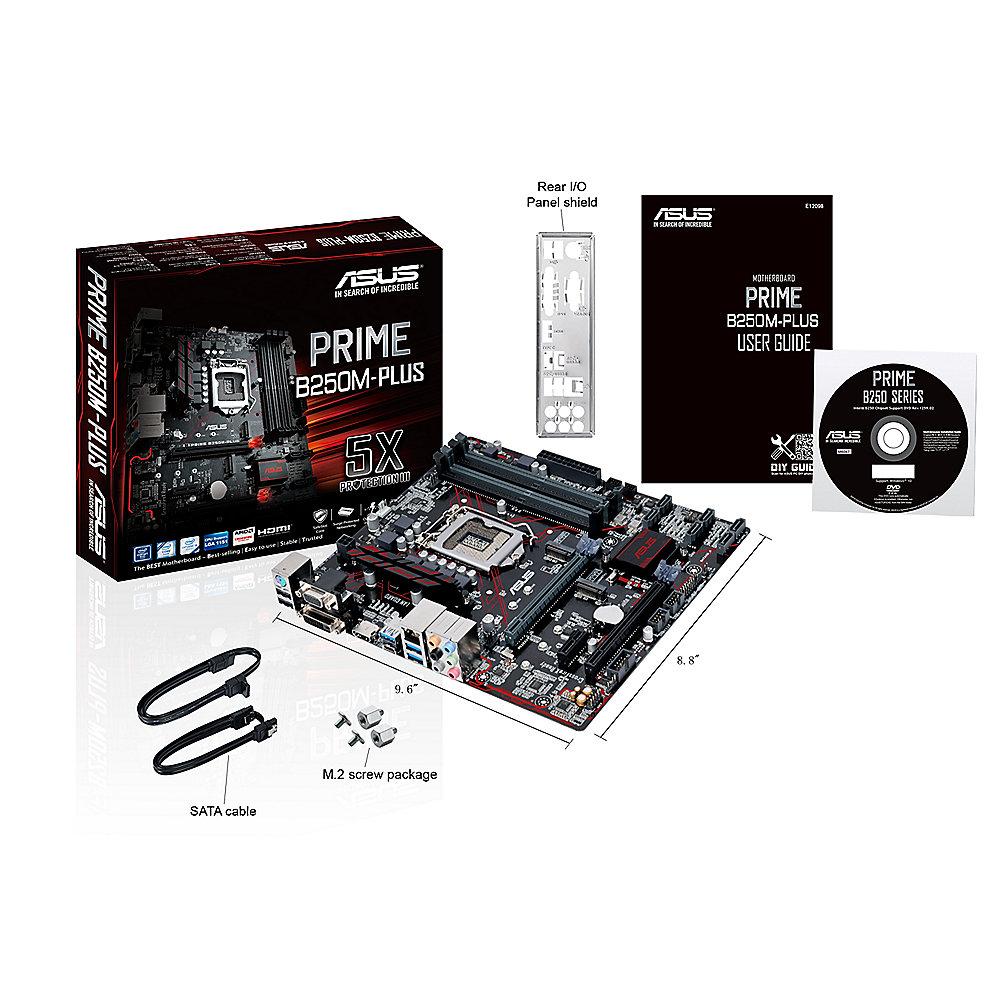 ASUS PRIME B250M-PLUS mATX Mainboard Sockel 1151 (Kabylake)