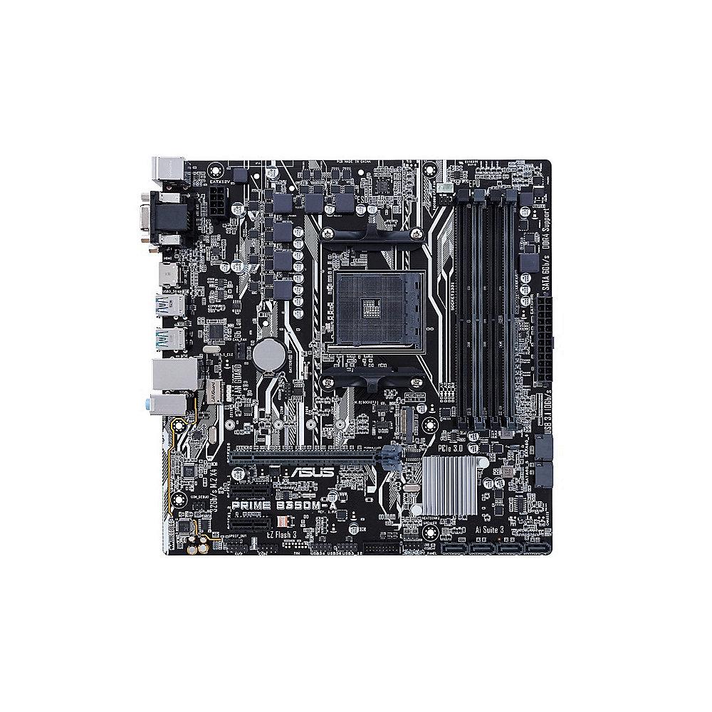 ASUS PRIME B350M-A mATX Mainboard Sockel AM4 USB3.1(C)/SATA600/M.2