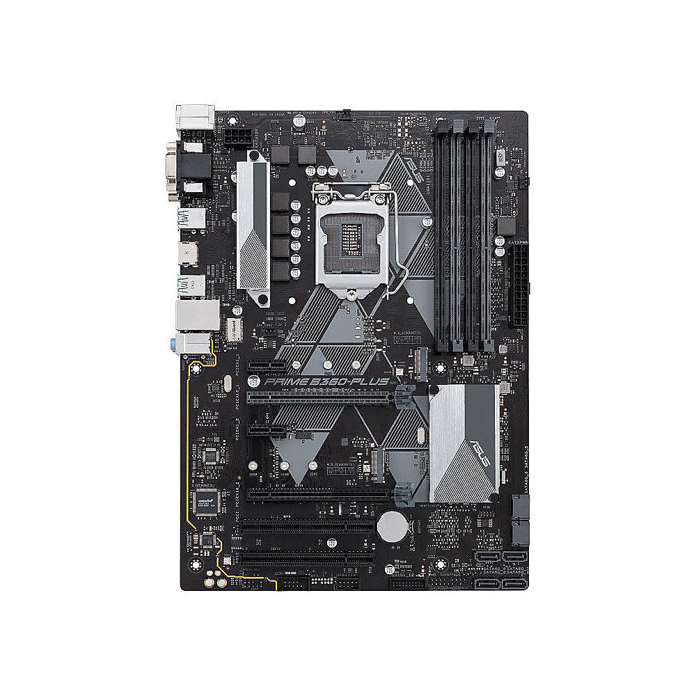 ASUS Prime B360-Plus ATX Mainboard 1151 HDMI/DVI/VGA/M.2/USB3.1
