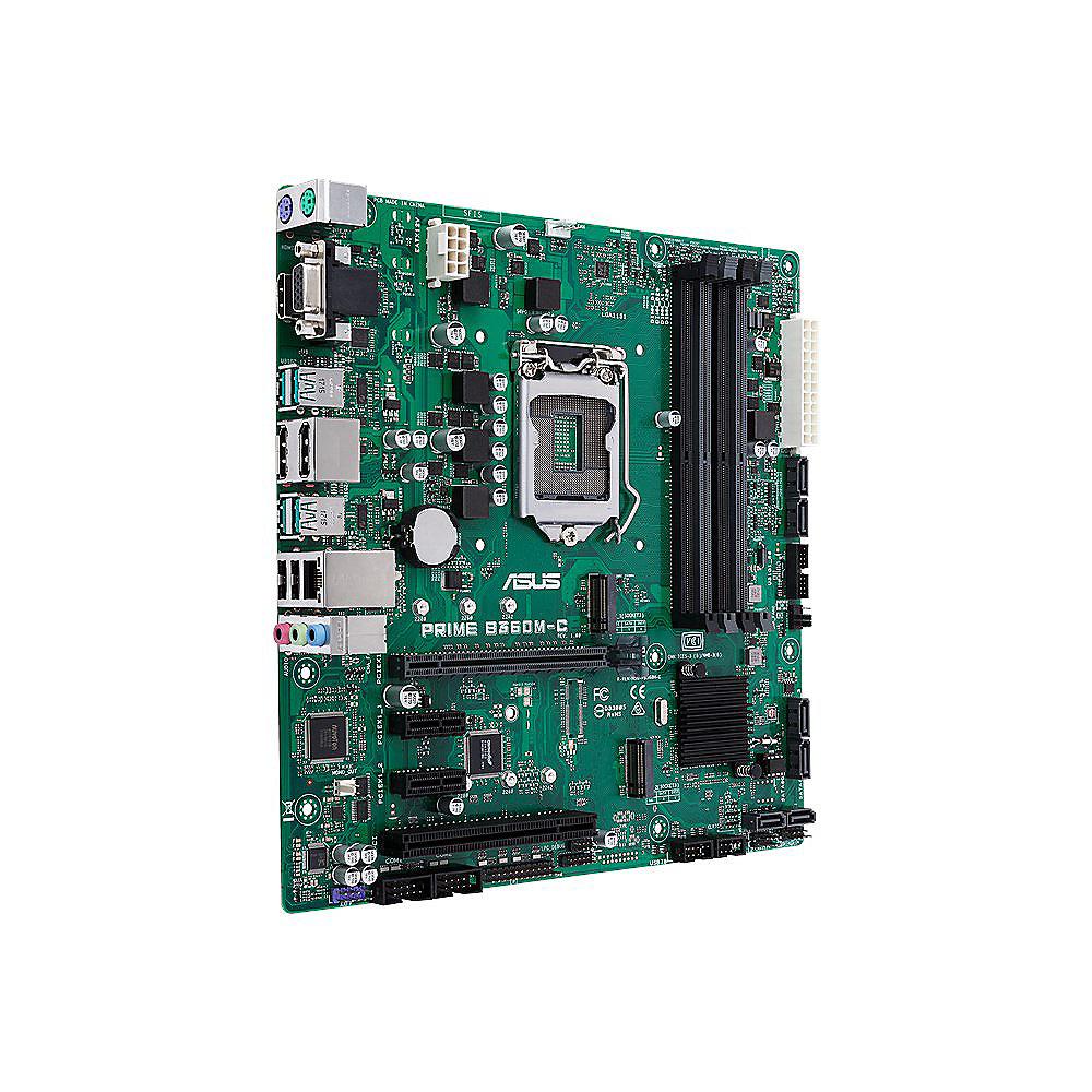 ASUS Prime B360M-C mATX Mainboard 1151 VGA/HDMI/2xDP/M.2/USB3.1(Gen2)