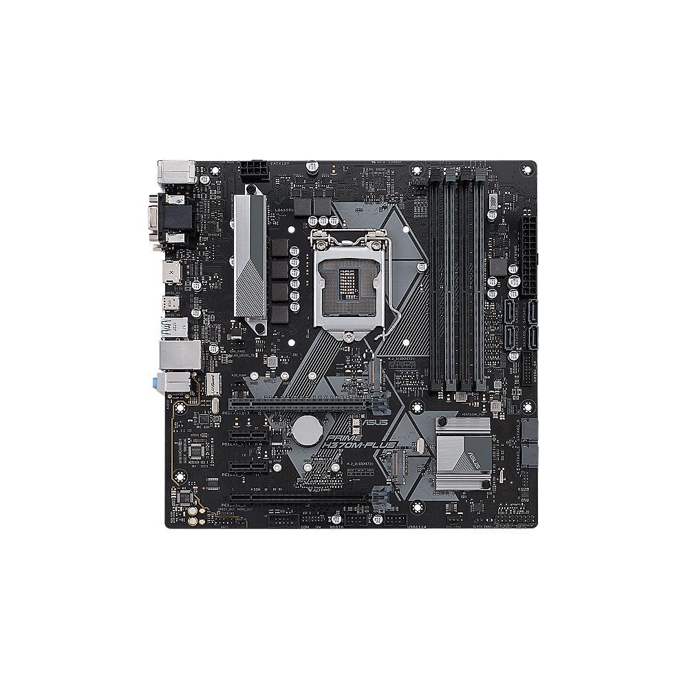 ASUS PRIME H370M-Plus mATX Mainboard Sockel 1151 DVI/HDMI/VGA/M.2