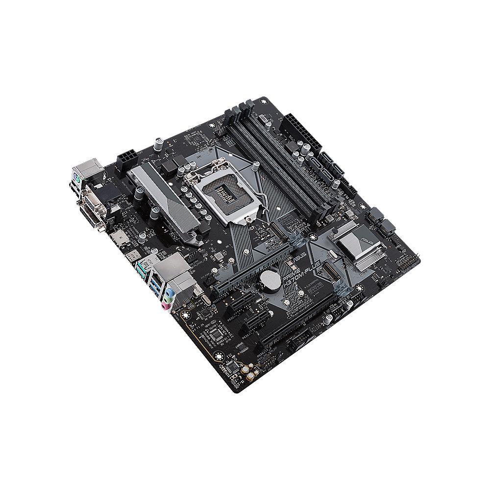 ASUS PRIME H370M-Plus mATX Mainboard Sockel 1151 DVI/HDMI/VGA/M.2