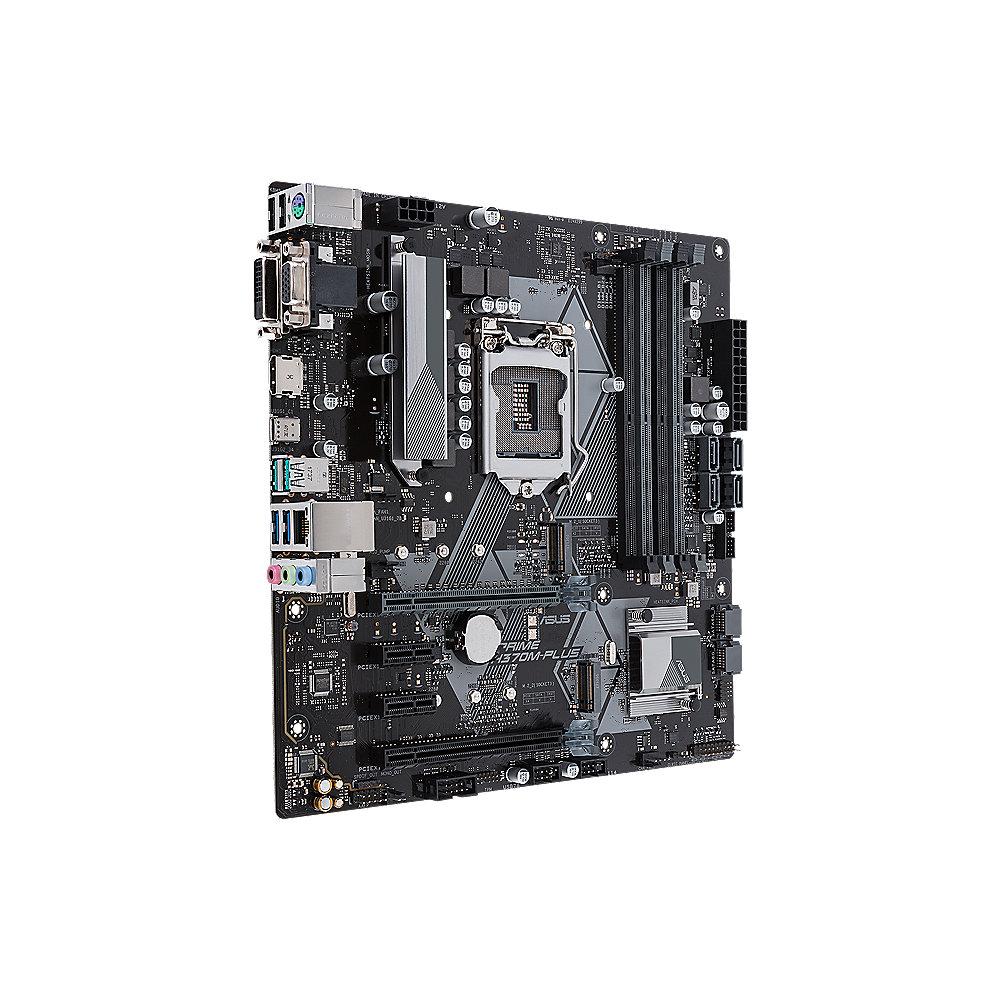 ASUS PRIME H370M-Plus mATX Mainboard Sockel 1151 DVI/HDMI/VGA/M.2