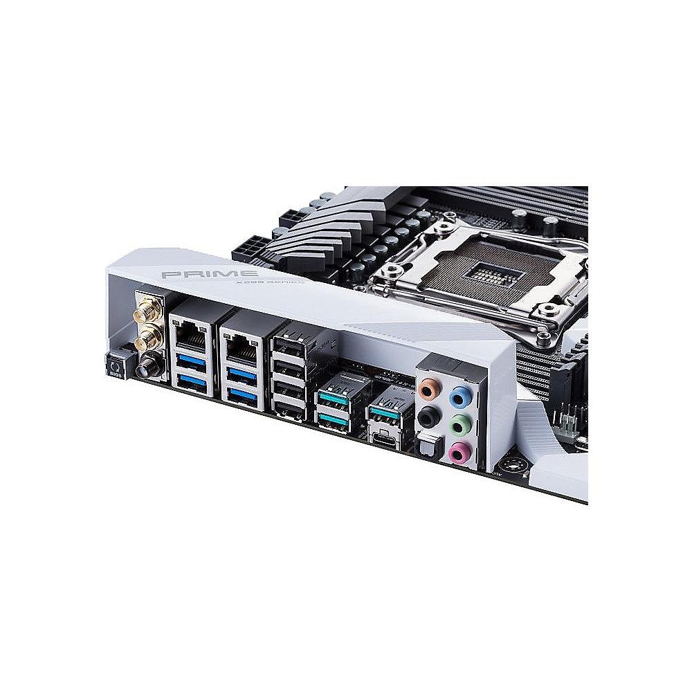 ASUS PRIME X299-DELUXE ATX Mainboard Sockel 2066 USB3.1(C-Gen2)/M.2/WiFi/2x LAN, ASUS, PRIME, X299-DELUXE, ATX, Mainboard, Sockel, 2066, USB3.1, C-Gen2, /M.2/WiFi/2x, LAN