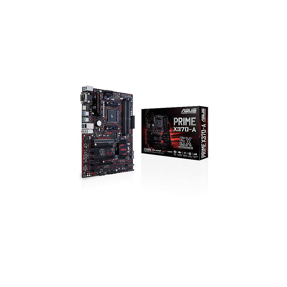 ASUS PRIME X370-A ATX Mainboard Sockel AM4 USB3.1(C)/SATA600/M.2, ASUS, PRIME, X370-A, ATX, Mainboard, Sockel, AM4, USB3.1, C, /SATA600/M.2