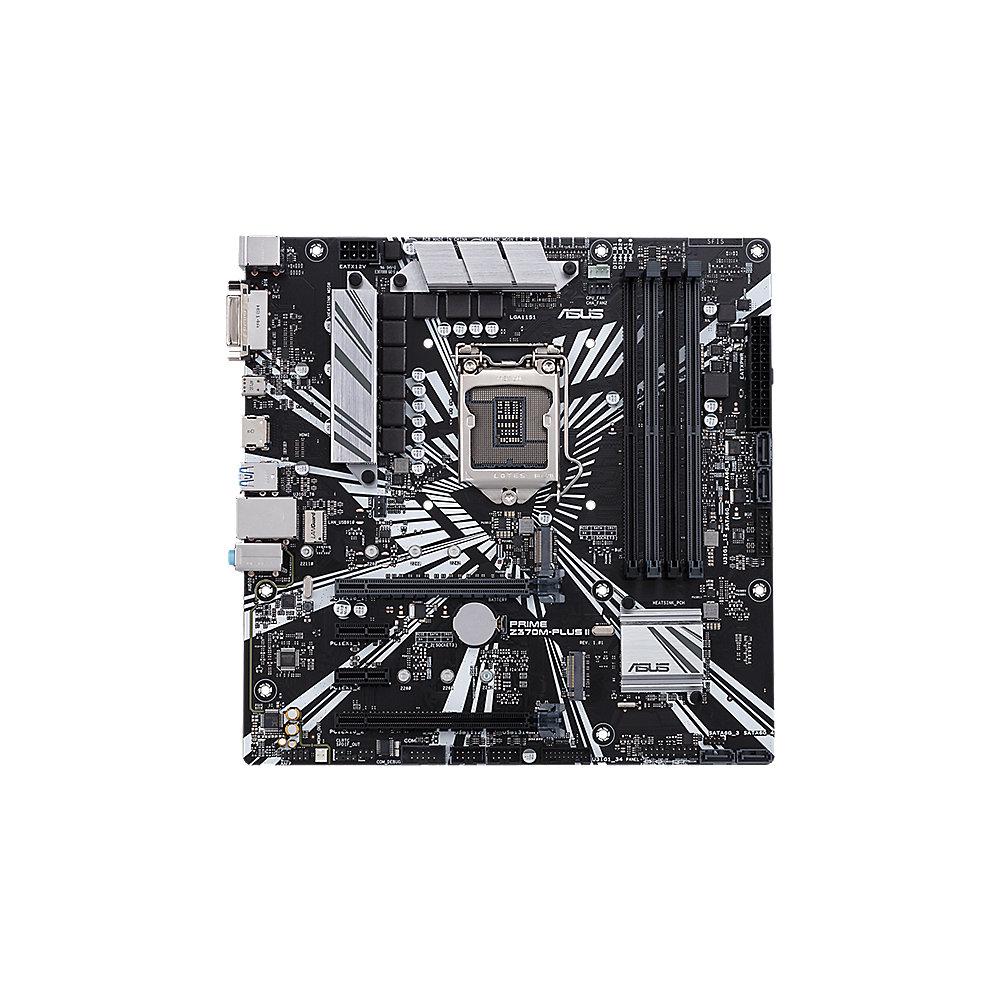 ASUS PRIME Z370M-Plus II mATX Mainboard 1151 HDMI/DVI/M.2/USB3.1 (Gen1)