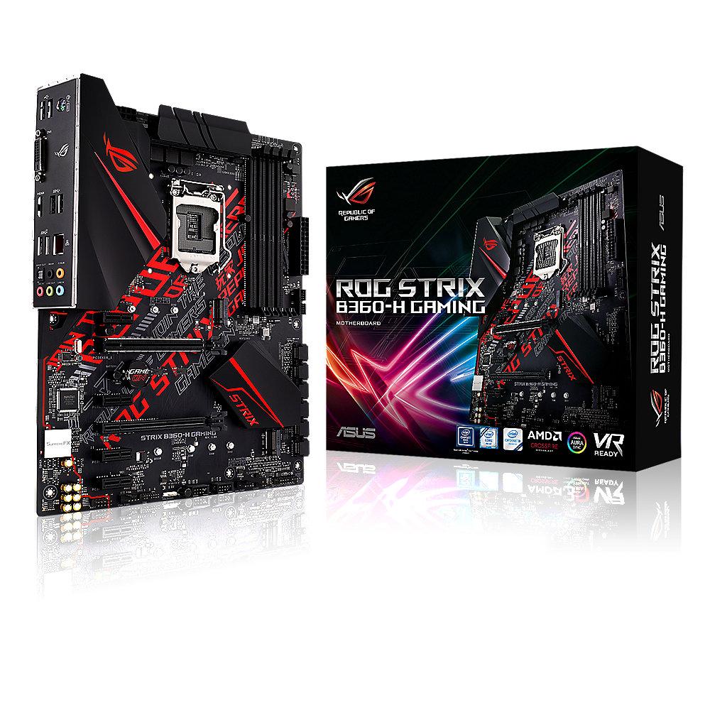 ASUS ROG STRIX B360-H GAMING ATX Mainboard 1151 DVI/HDMI/M.2/USB3.1