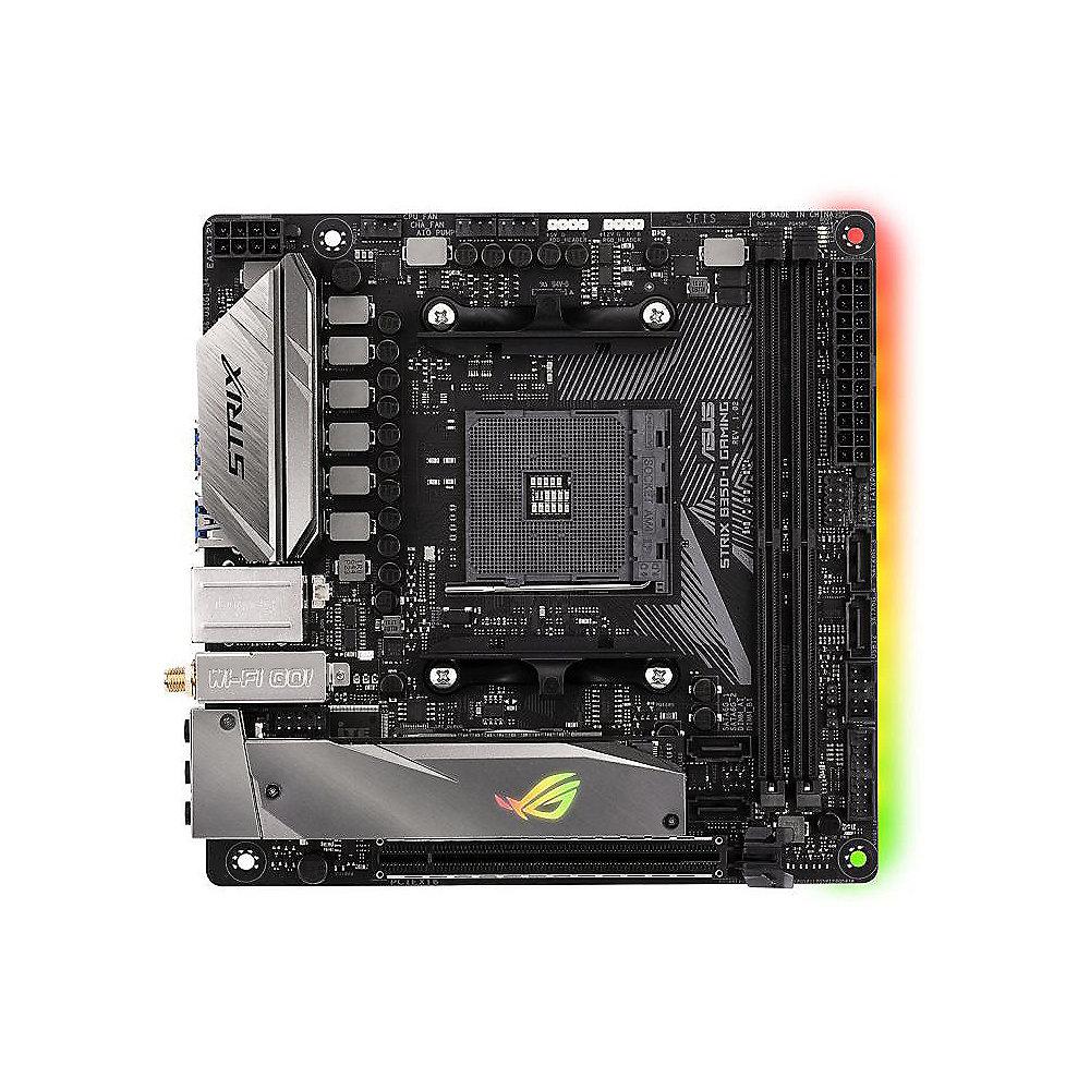 ASUS STRIX B350-I Gaming ITX Mainboard Sockel AM4 USB3.1(C)/M.2/WLAN/BT