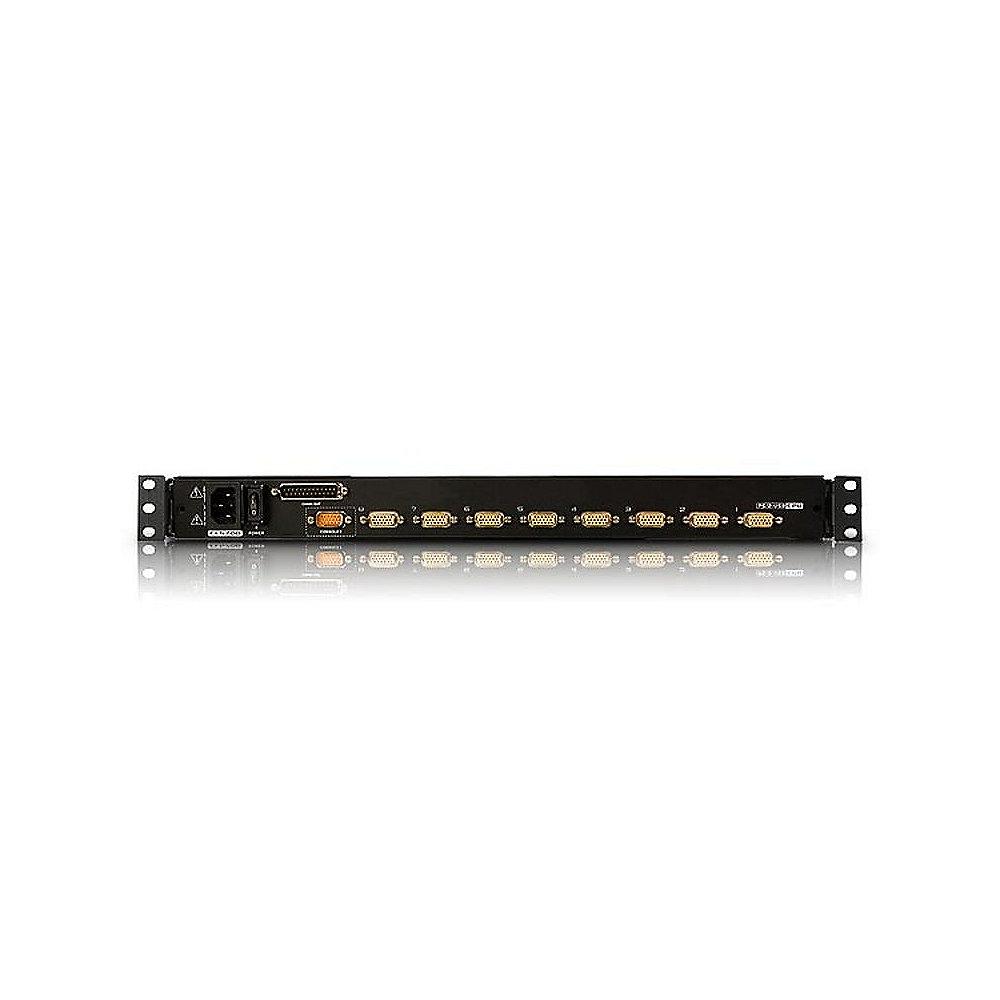Aten CL5708M 8-fach 17-Zoll-LCD-KVM-Konsole (USB - PS/2 VGA) schwarz CL5708M