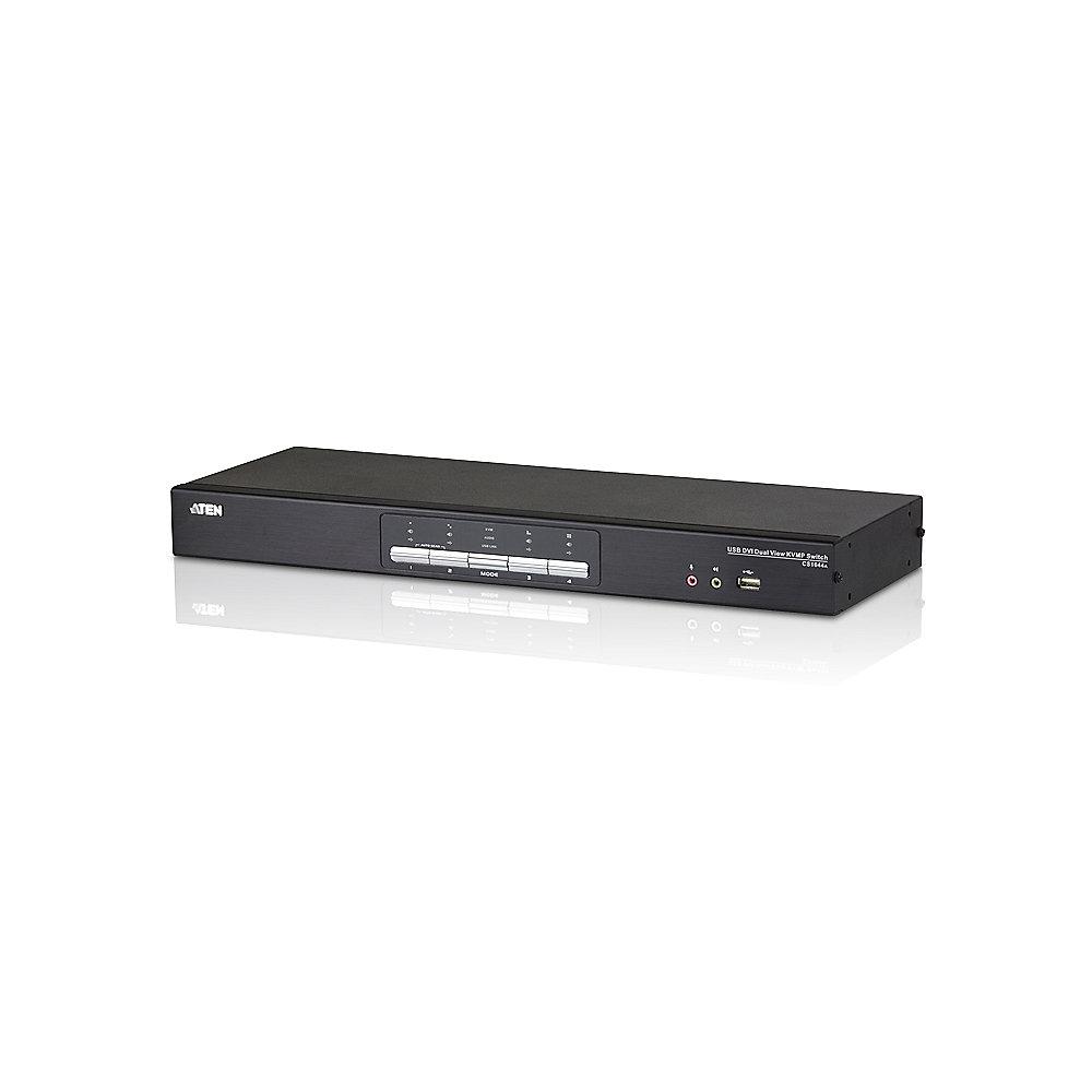 Aten CS1644A 4-Port Dual-DVI, USB 2.0, Audio, Aten, CS1644A, 4-Port, Dual-DVI, USB, 2.0, Audio