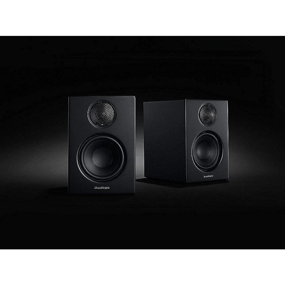 Audio Pro Addon T14 Bluetooth-Regal-Lautsprecher schwarz Aux-in aptX Toslink