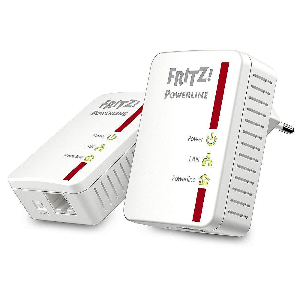 AVM FRITZ!Powerline 510E Set (500 Mbit/s, Fast-Ethernet-LAN), AVM, FRITZ!Powerline, 510E, Set, 500, Mbit/s, Fast-Ethernet-LAN,