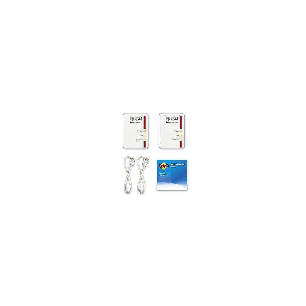 AVM FRITZ!Powerline 510E Set (500 Mbit/s, Fast-Ethernet-LAN), AVM, FRITZ!Powerline, 510E, Set, 500, Mbit/s, Fast-Ethernet-LAN,