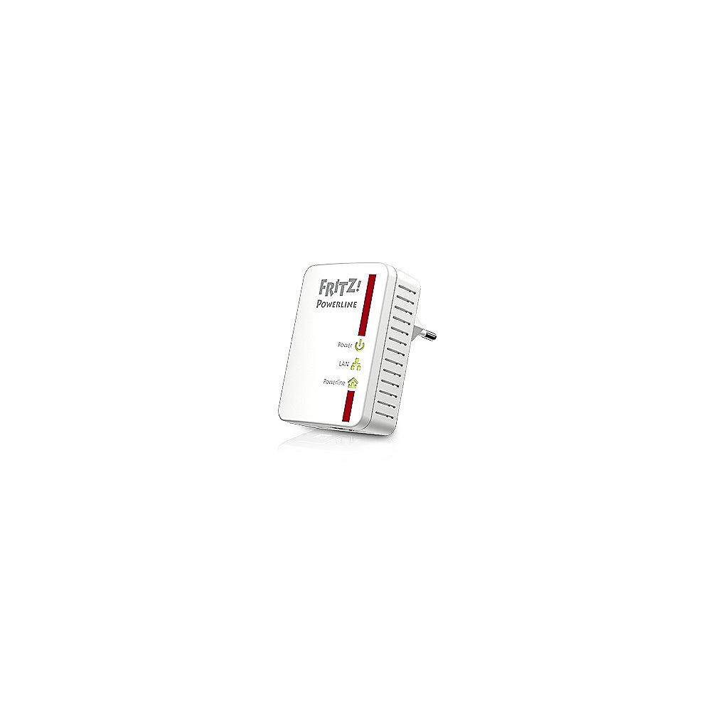 AVM FRITZ!Powerline 510E Set (500 Mbit/s, Fast-Ethernet-LAN)