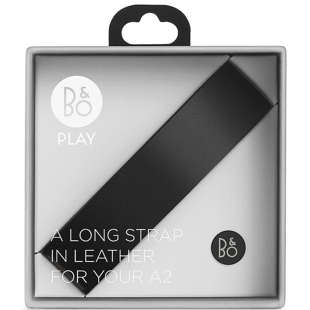 B&O PLAY Long Leather Strap Lederriemen für das BeoPlay A2 schwarz