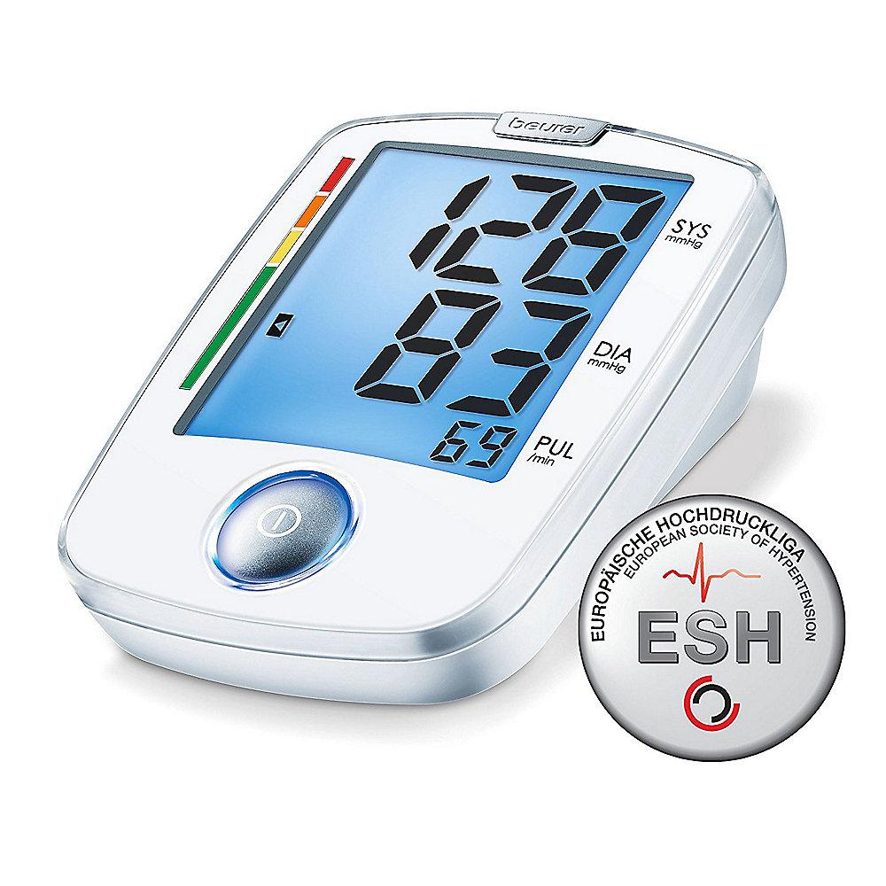 Beurer BM 44 Oberarm-Blutdruckmessgerät weiß, Beurer, BM, 44, Oberarm-Blutdruckmessgerät, weiß