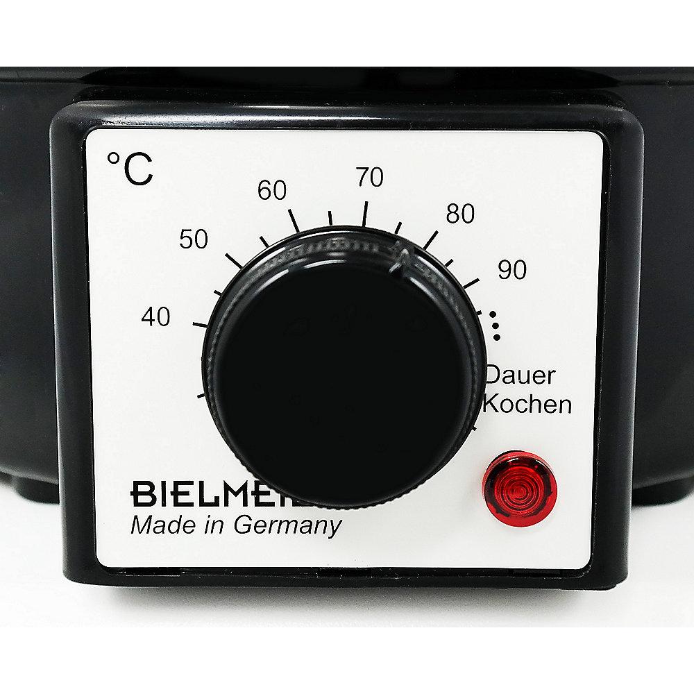 Bielmeier BHG 990.0 Einkoch-Halbautomat Edelstahl 9l 1000W mit Einlegerost