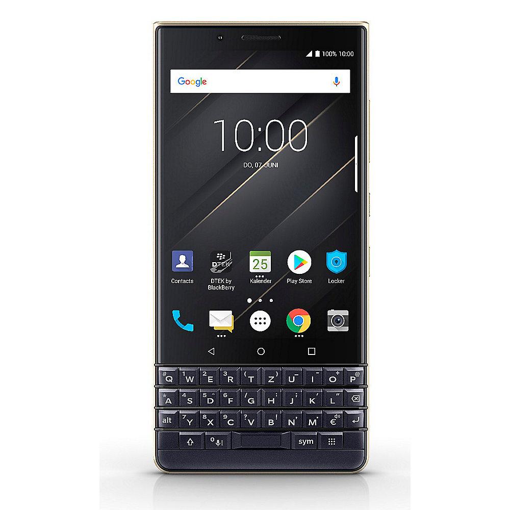 BlackBerry KEY2 LE champagne DS 4/64GB Android 8.1 mit QWERTZ Tastatur