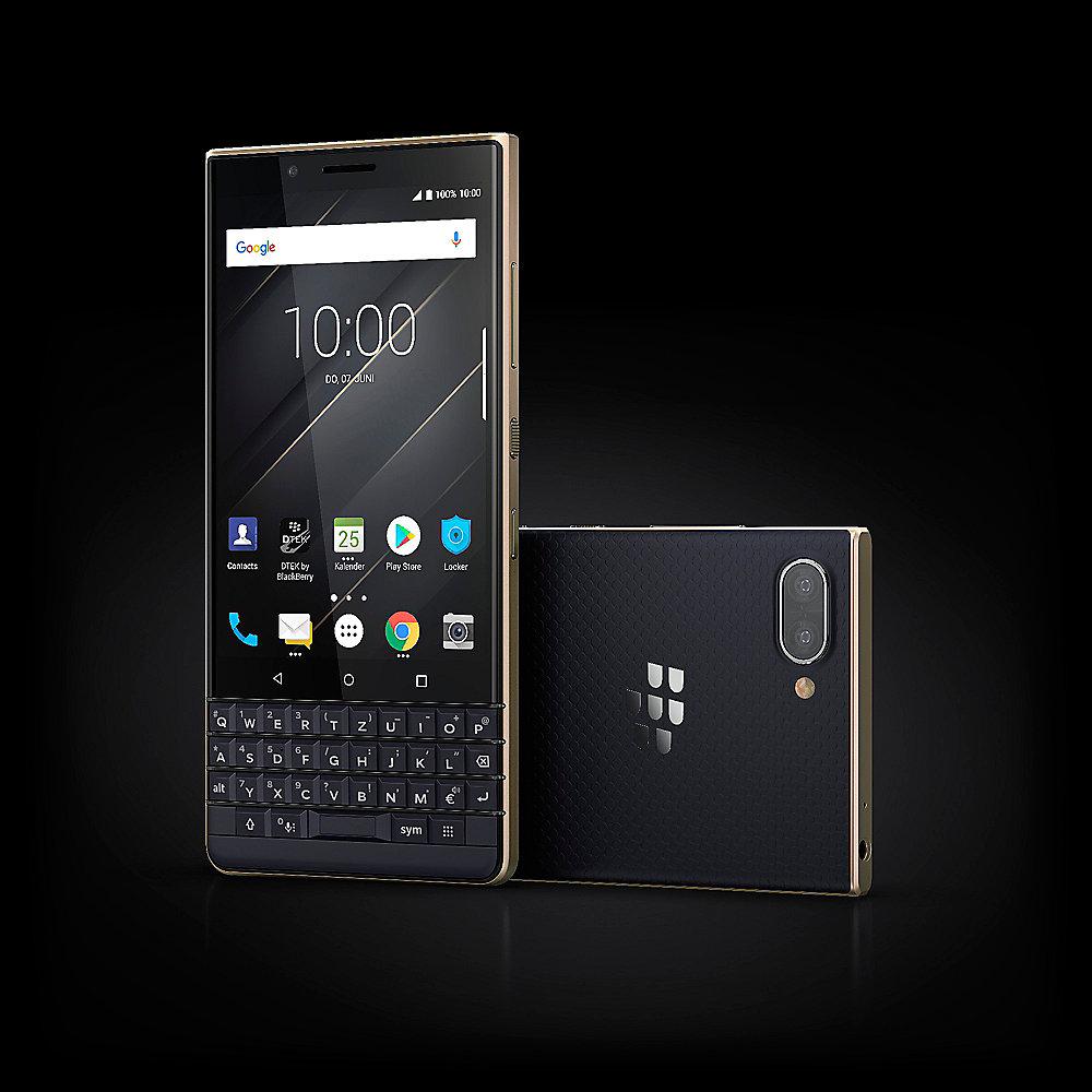 BlackBerry KEY2 LE champagne DS 4/64GB Android 8.1 mit QWERTZ Tastatur, BlackBerry, KEY2, LE, champagne, DS, 4/64GB, Android, 8.1, QWERTZ, Tastatur