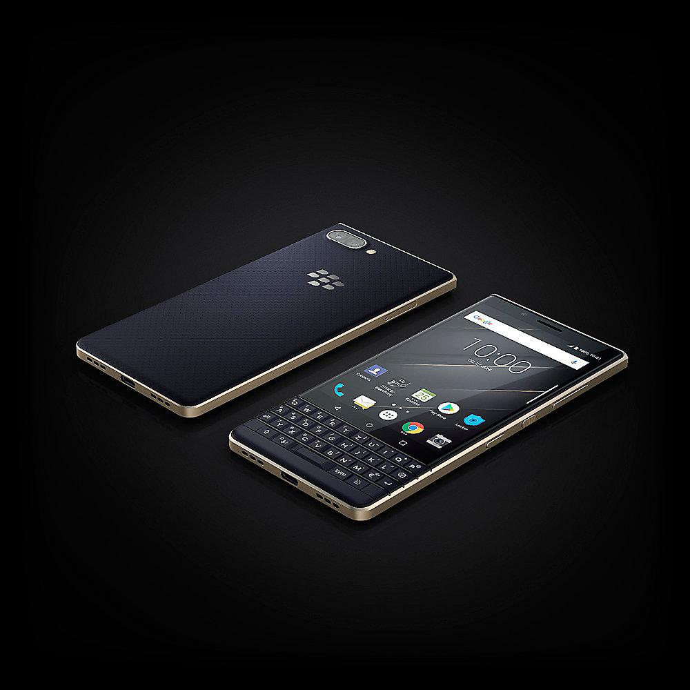 BlackBerry KEY2 LE champagne DS 4/64GB Android 8.1 mit QWERTZ Tastatur, BlackBerry, KEY2, LE, champagne, DS, 4/64GB, Android, 8.1, QWERTZ, Tastatur