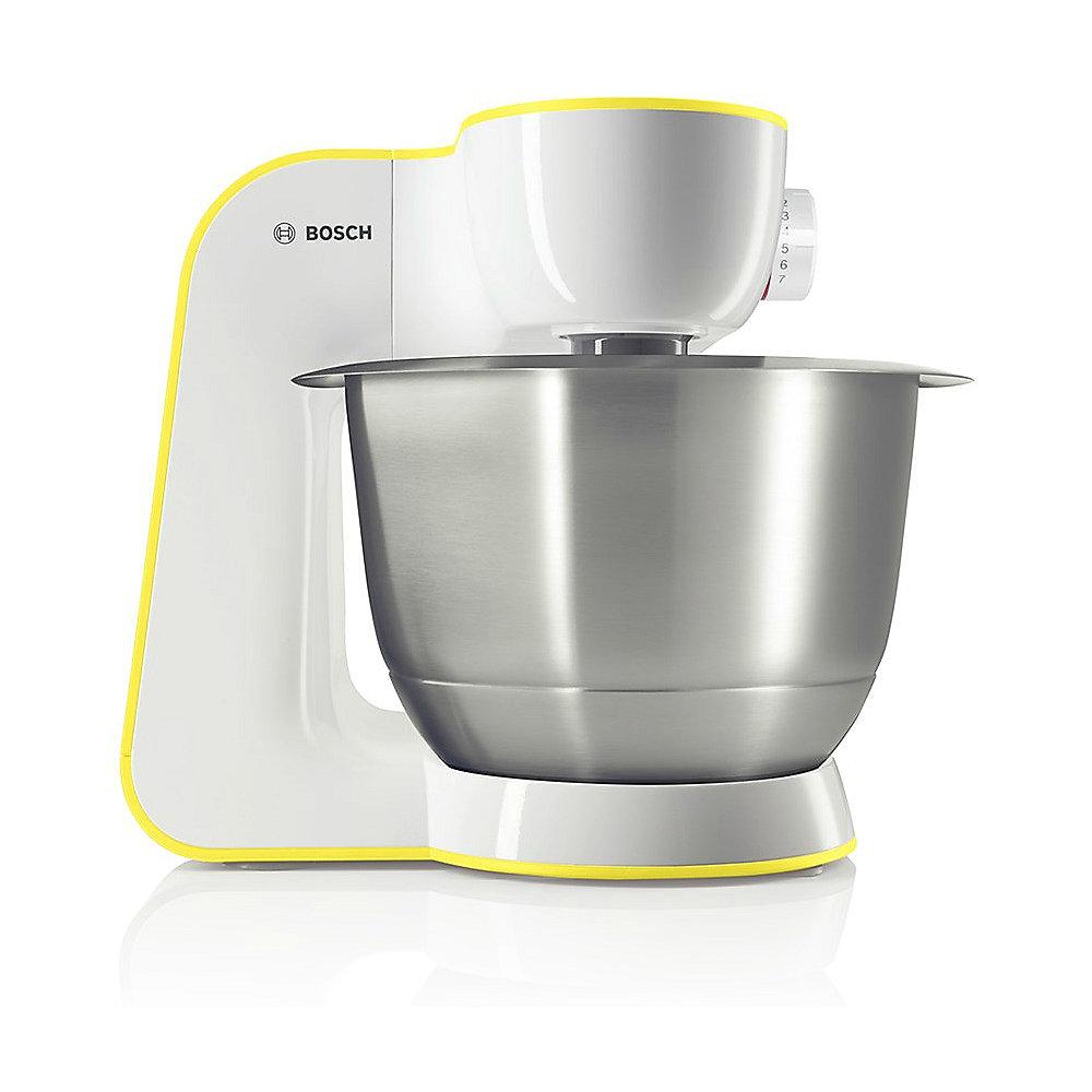 Bosch MUM54Y00 Küchenmaschine StartLine weiß/gelb