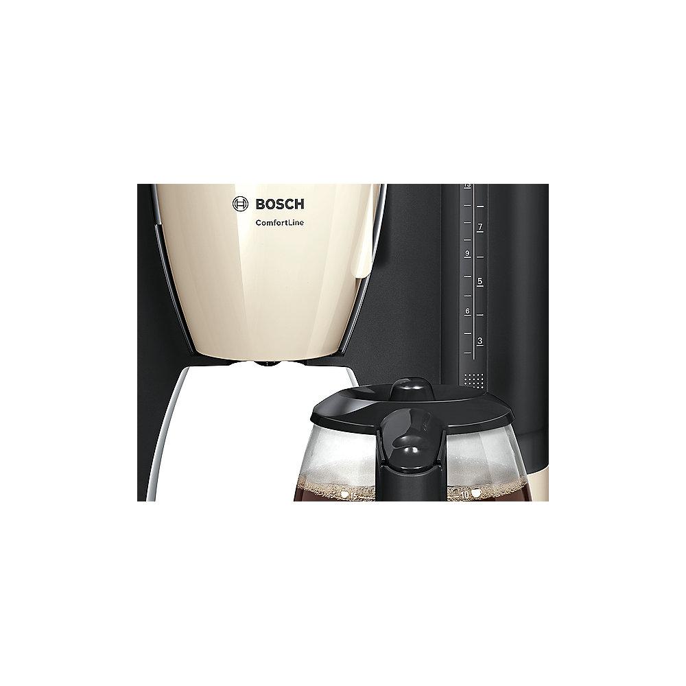 Bosch TKA6A047 ComfortLine Filterkaffeemaschine creme/ black grey, Bosch, TKA6A047, ComfortLine, Filterkaffeemaschine, creme/, black, grey