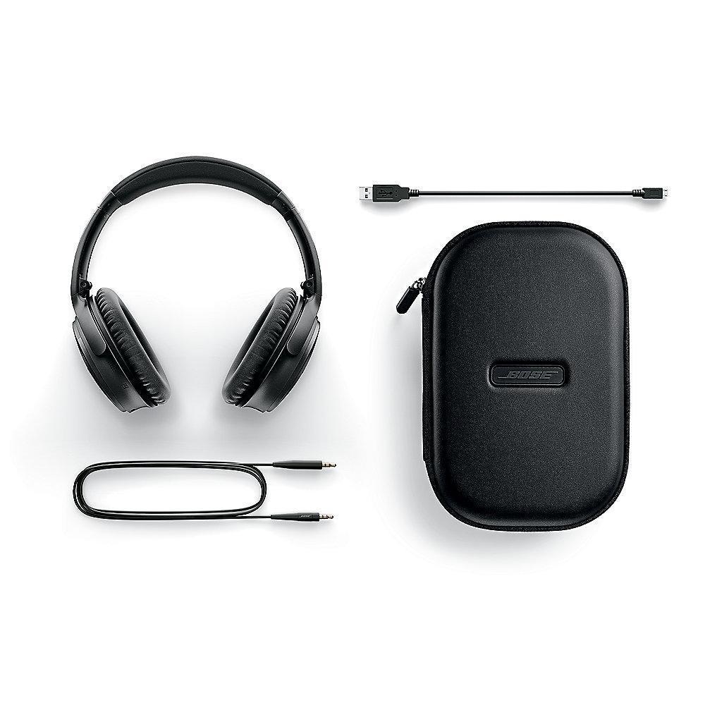 BOSE Quietcomfort 35 QC35II Over Ear Schwarz Noise Cancelling Wireless Kopfhörer, BOSE, Quietcomfort, 35, QC35II, Over, Ear, Schwarz, Noise, Cancelling, Wireless, Kopfhörer