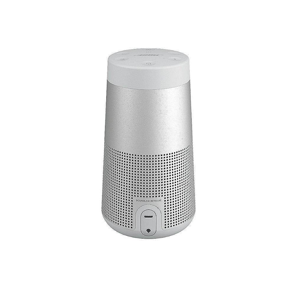 BOSE SoundLink Revolve Bluetooth Lautsprecher silber portabel mit Akku, BOSE, SoundLink, Revolve, Bluetooth, Lautsprecher, silber, portabel, Akku