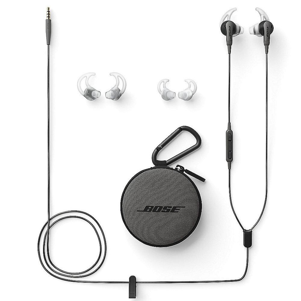 BOSE SoundSport In Ear Kopfhörer Schwarz (iOS), BOSE, SoundSport, Ear, Kopfhörer, Schwarz, iOS,