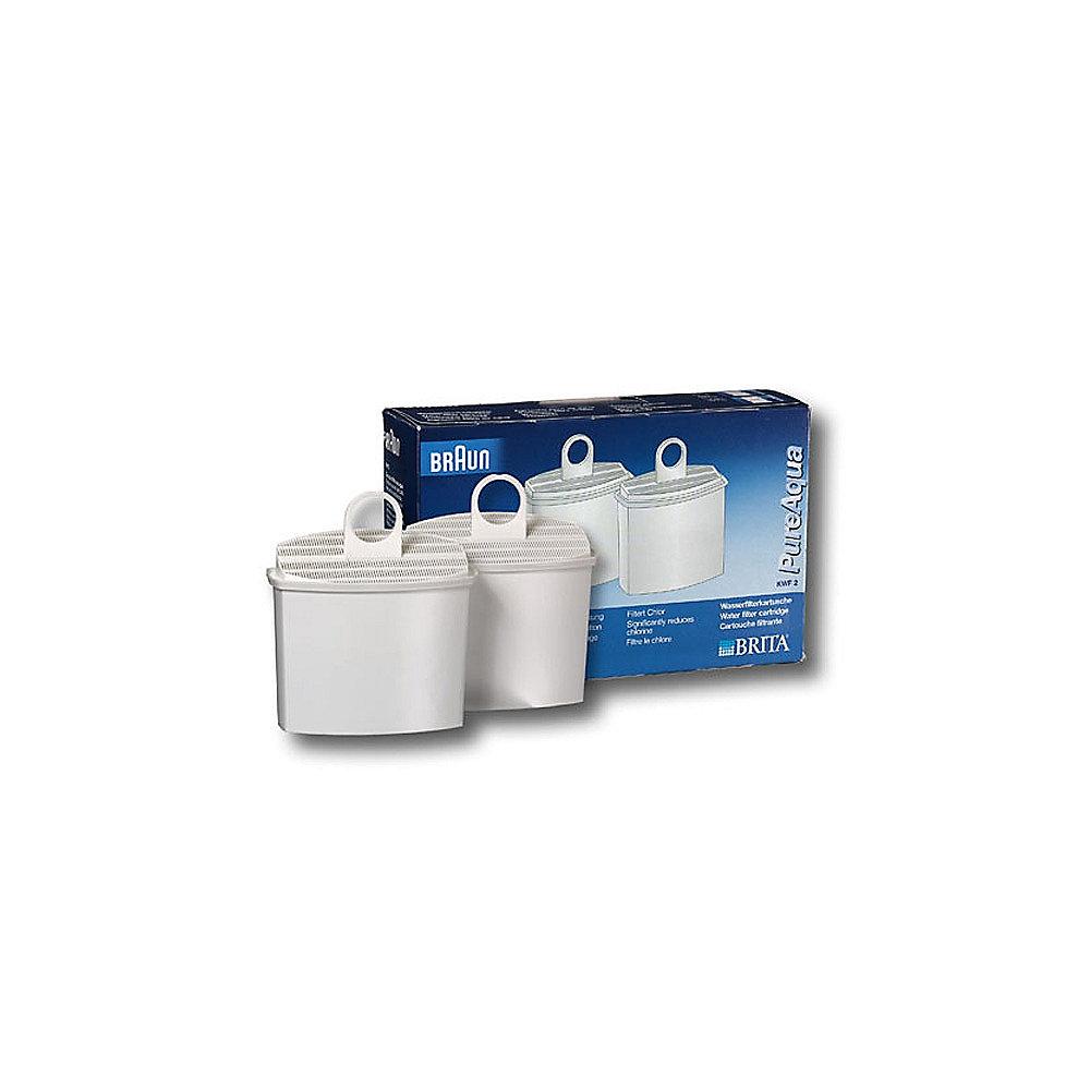 Braun KWF 2 AromaSelect PureAqua Wasserfilter (2 Stück)