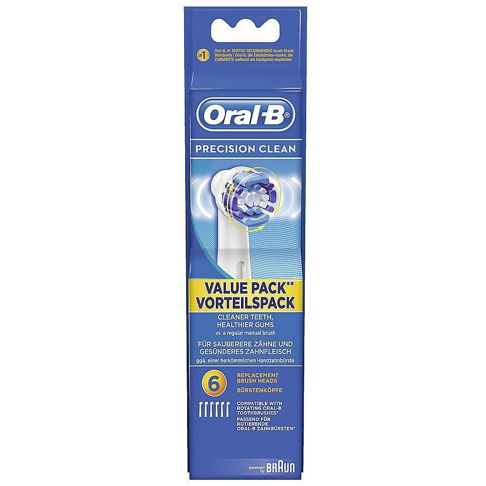 Braun Oral-B Precision Clean Aufsteckbürsten (6er Pack)