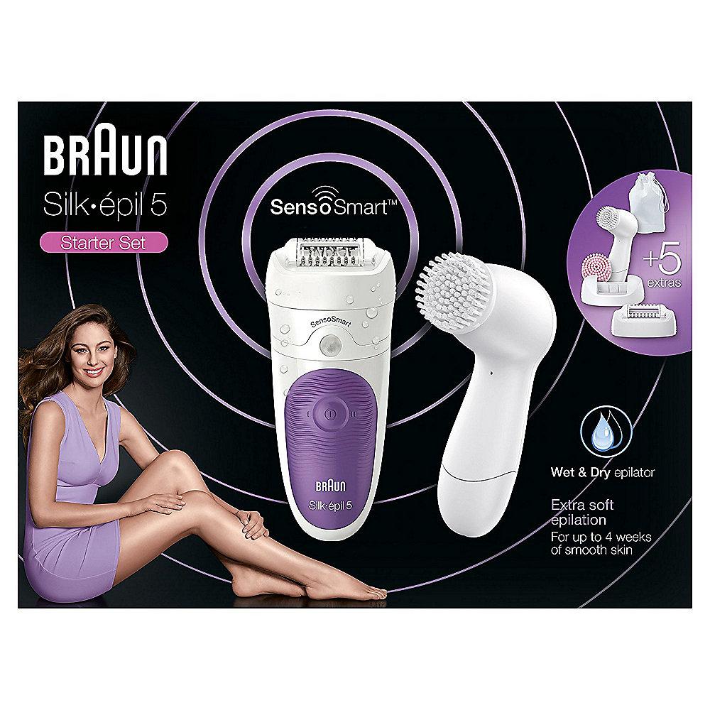 Braun Silk-épil 5-870 SensoSmart Starter Set Epilierer