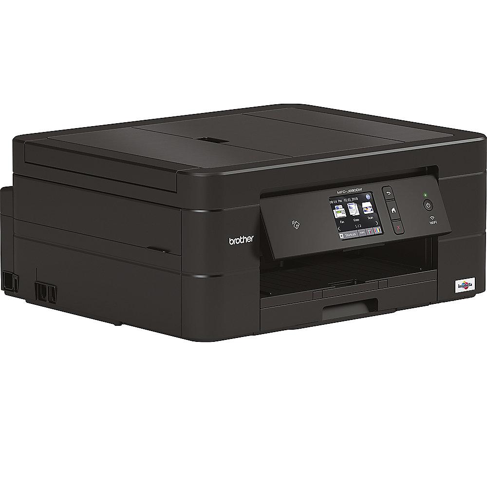 Brother MFC-J890DW Tintenstrahl-Multifunktionsdrucker Scanner Kopierer Fax WLAN