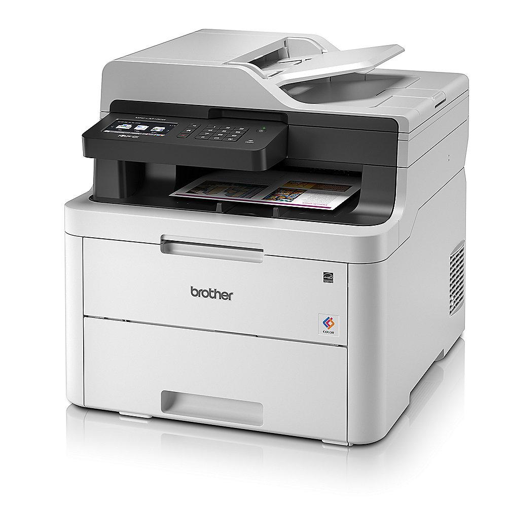 Brother MFC-L3710CW Farblaser-Multifunktionsdrucker Scanner Kopierer Fax WLAN, Brother, MFC-L3710CW, Farblaser-Multifunktionsdrucker, Scanner, Kopierer, Fax, WLAN