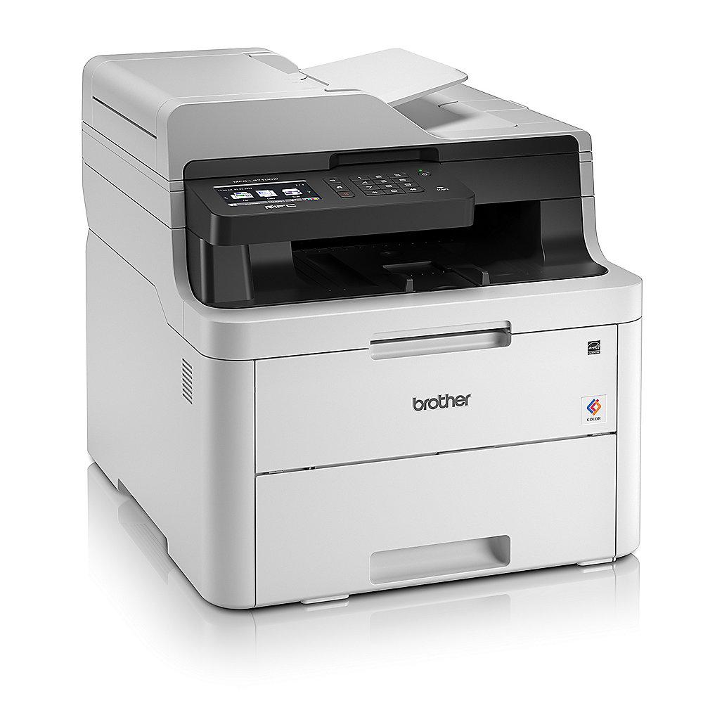 Brother MFC-L3710CW Farblaser-Multifunktionsdrucker Scanner Kopierer Fax WLAN, Brother, MFC-L3710CW, Farblaser-Multifunktionsdrucker, Scanner, Kopierer, Fax, WLAN