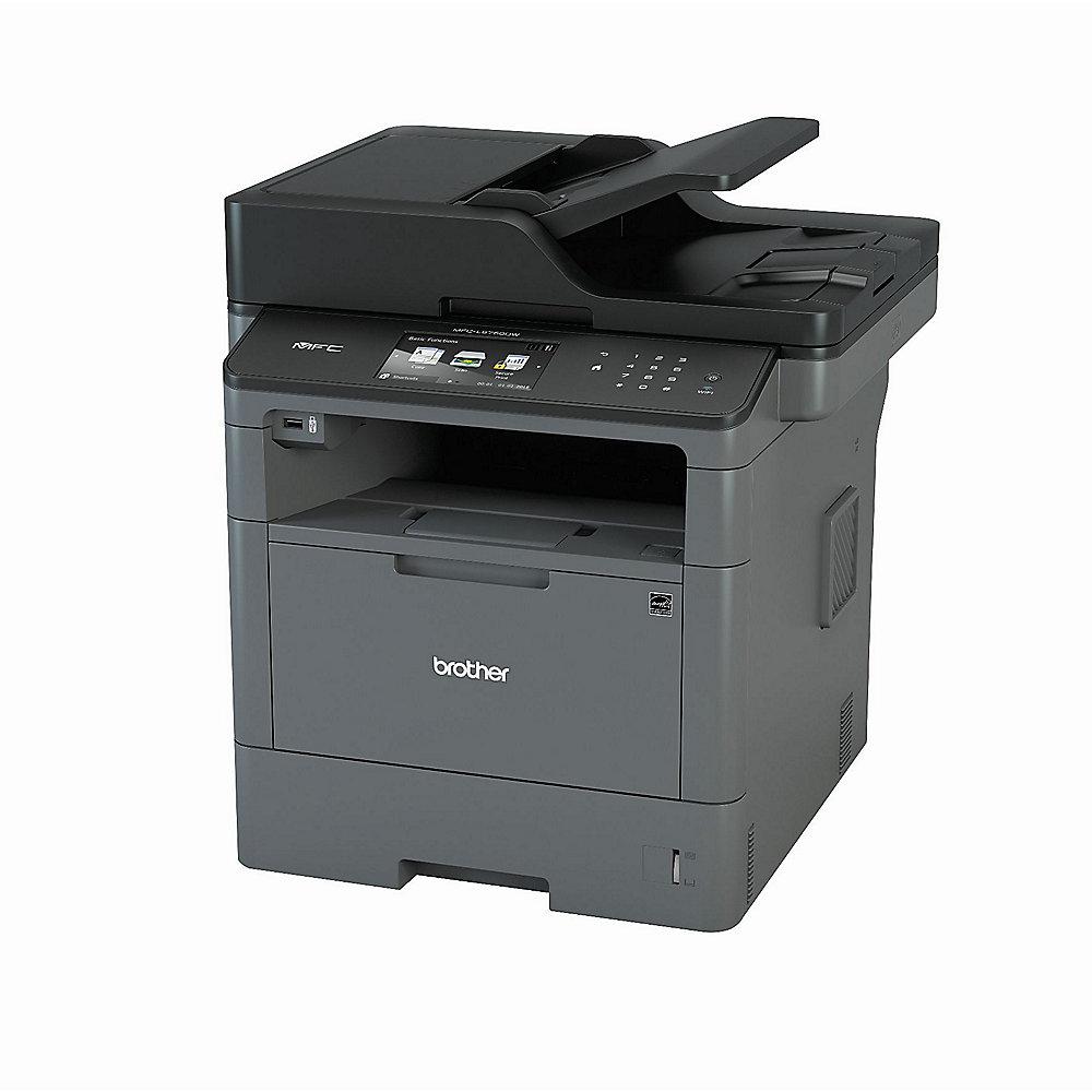 Brother MFC-L5750DW S/W-Laserdrucker Scanner Kopierer Fax LAN WLAN