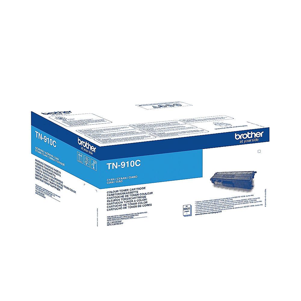 Brother TN-910C Toner cyan 9.000 Seiten