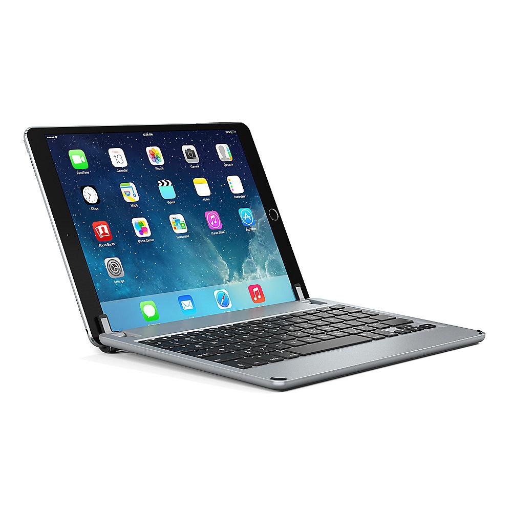 Brydge 10.5 Bluetooth Tastatur für iPad Pro 10,5" silber-grau