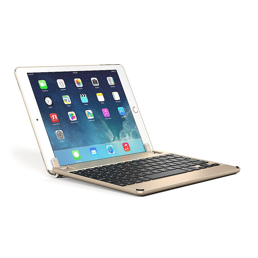 Brydge 9.7 Bluetooth Tastatur für iPad Air/Air 2/Pro/New2017 gold
