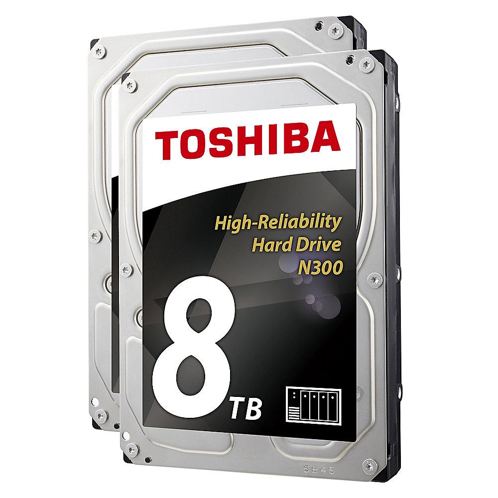 Buffalo LinkStation 520D NAS System 2-Bay 16TB inkl. 2x 8TB Toshiba HDWN180UZSVA