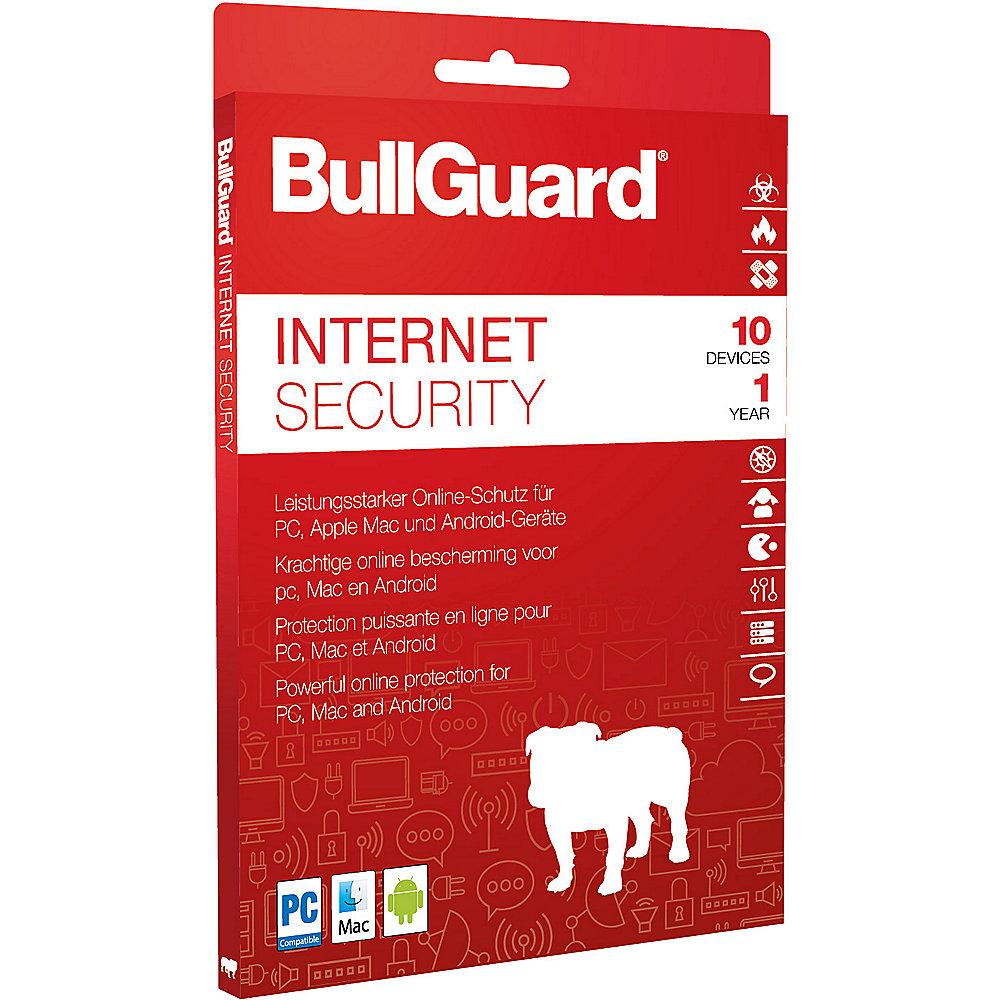 BullGuard Internet Security 2018 10 Devices 1 Jahr - ESD, BullGuard, Internet, Security, 2018, 10, Devices, 1, Jahr, ESD
