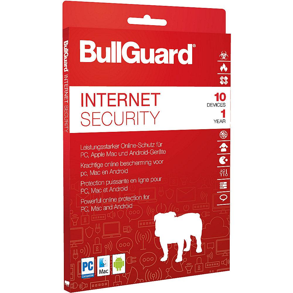 BullGuard Internet Security 2018 10 Devices 1 Jahr - ESD