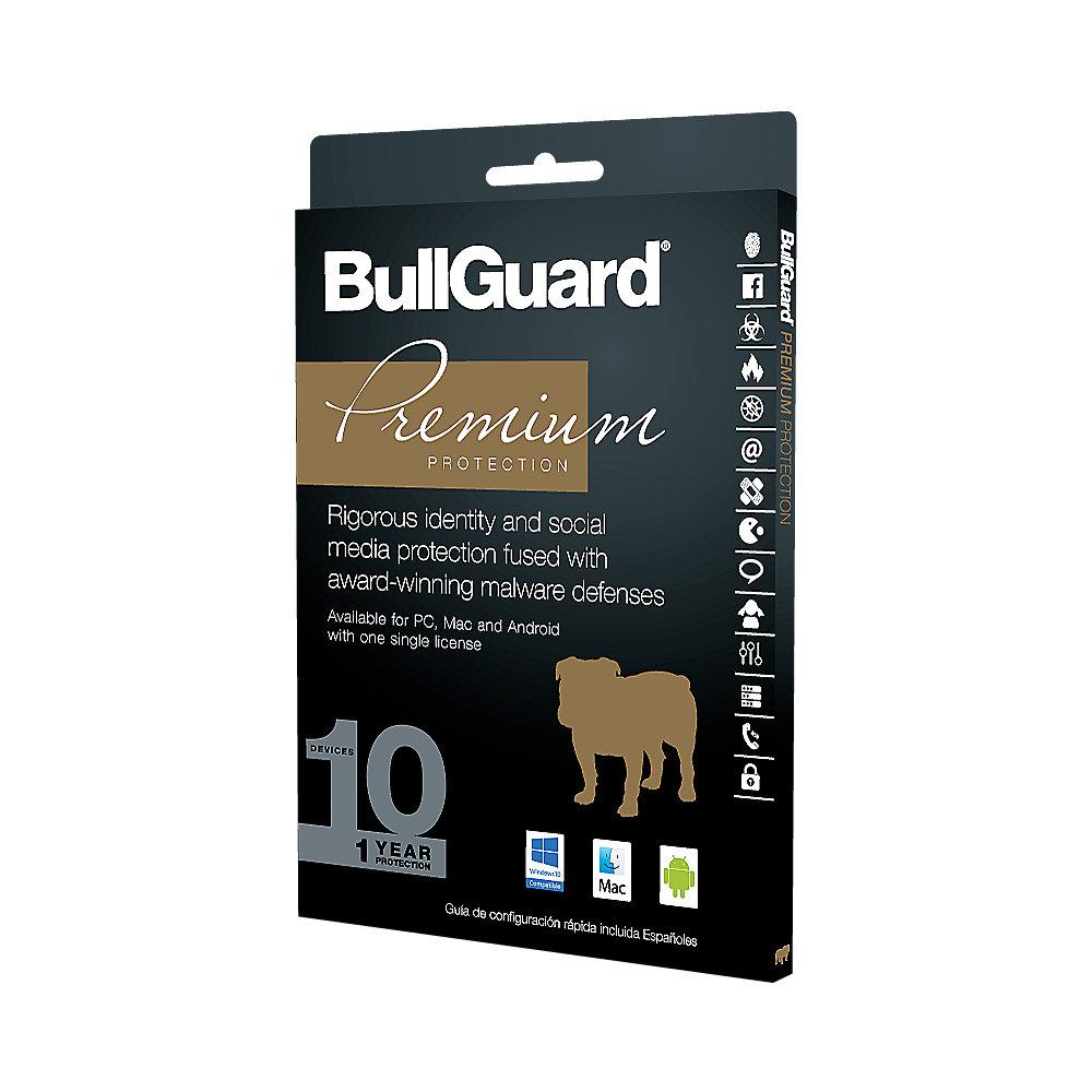 BullGuard Premium Protection 2017 10 Device 1 Jahr MiniBox Attach