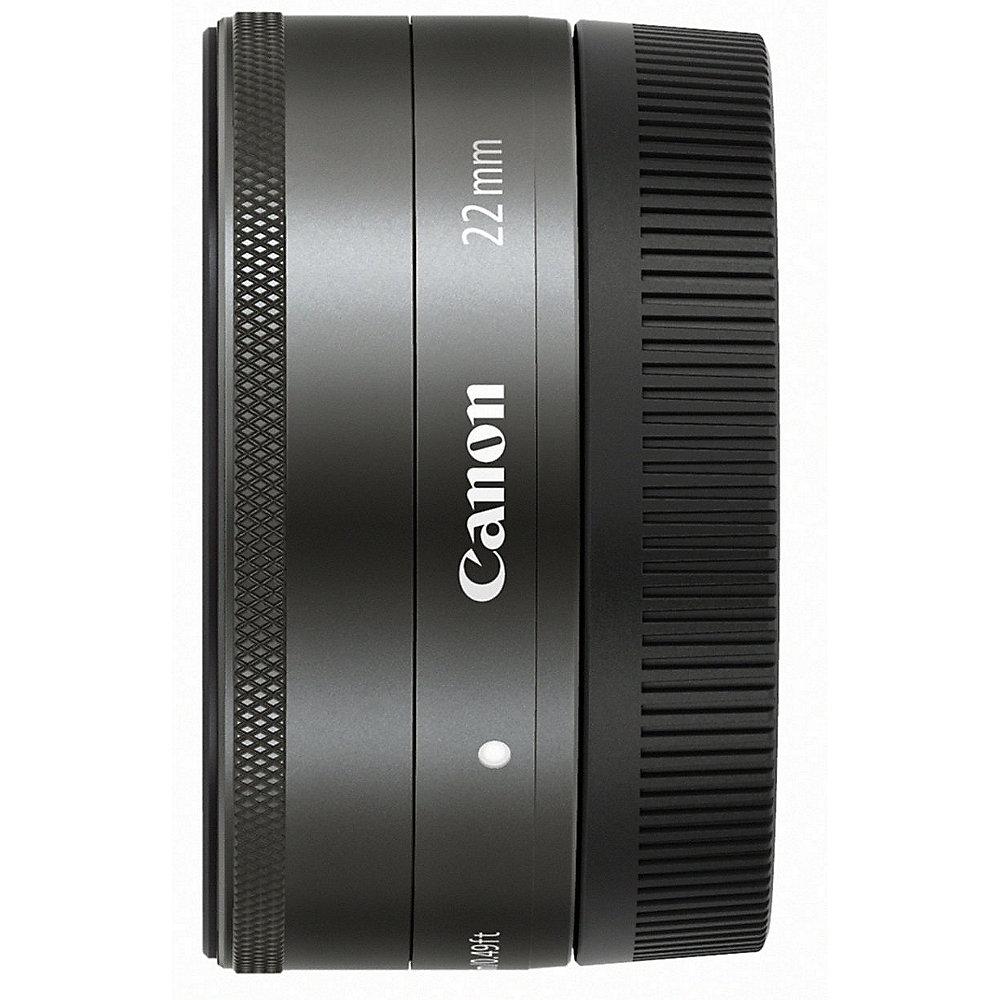 Canon EF-M 22mm 1:2 STM Weitwinkel Objektiv