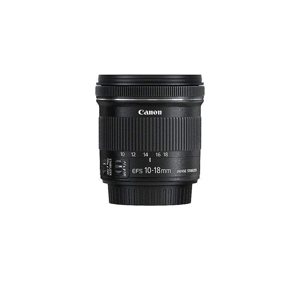 Canon EF-S 10-18mm 1:4.5-5.6 IS STM   Gegenlichtblende   Putztuch, Canon, EF-S, 10-18mm, 1:4.5-5.6, IS, STM, , Gegenlichtblende, , Putztuch