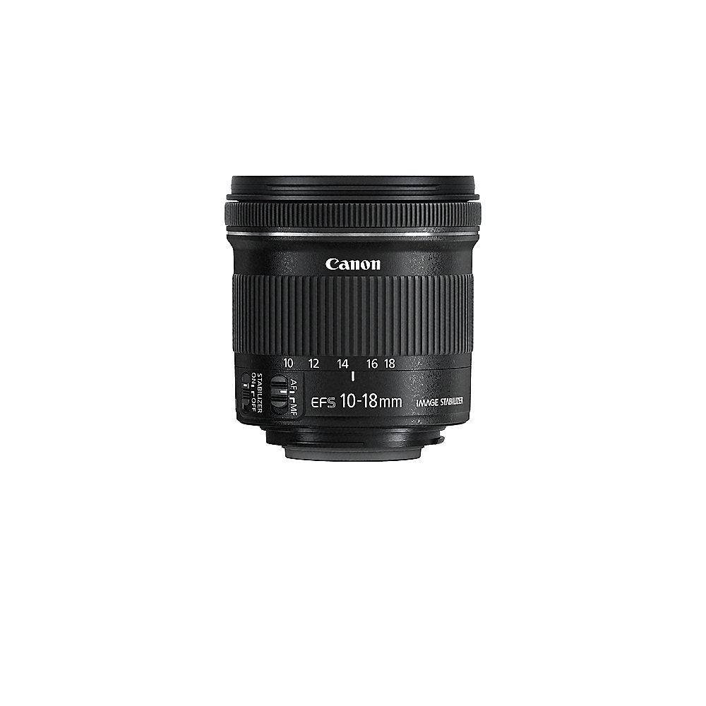 Canon EF-S 10-18mm 1:4.5-5.6 IS STM   Gegenlichtblende   Putztuch