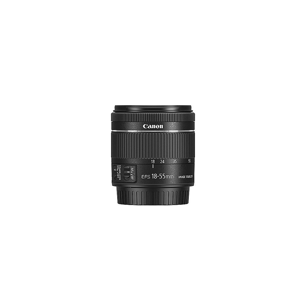 Canon EF-S 18-55mm f/4.0-5.6 IS STM Standard Zoom Objektiv, Canon, EF-S, 18-55mm, f/4.0-5.6, IS, STM, Standard, Zoom, Objektiv