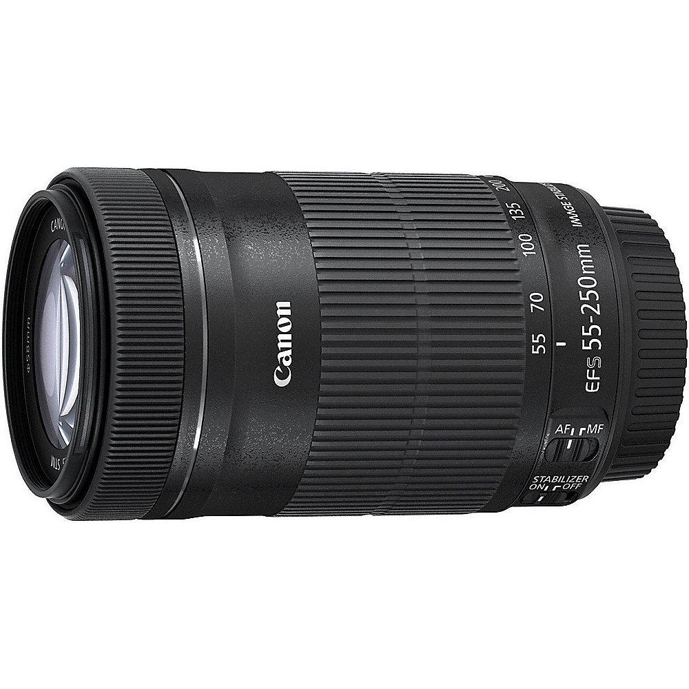 Canon EF-S 55-250mm 4-5,6 IS STM Tele Zoom Objektiv, Canon, EF-S, 55-250mm, 4-5,6, IS, STM, Tele, Zoom, Objektiv