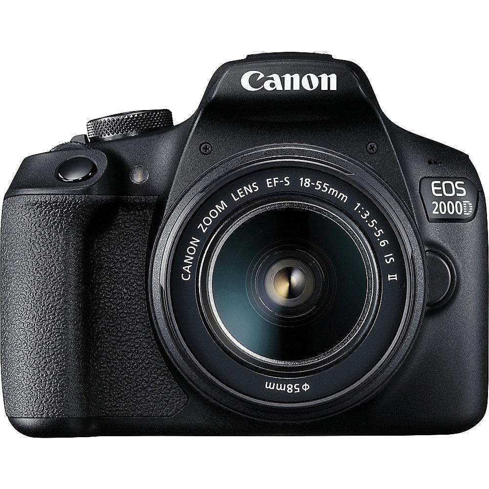 Canon EOS 2000D Kit 18-55mm IS II Spiegelreflexkamera