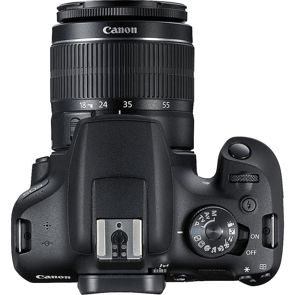 Canon EOS 2000D Kit 18-55mm IS II Spiegelreflexkamera, Canon, EOS, 2000D, Kit, 18-55mm, IS, II, Spiegelreflexkamera